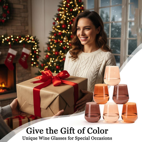 Comfit Venus copas para bodas y eventos, añaden color a la mesa.