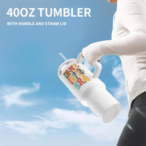 ComfyDwel vaso termo 40onzas, regalo perfecto para fans y amigas.