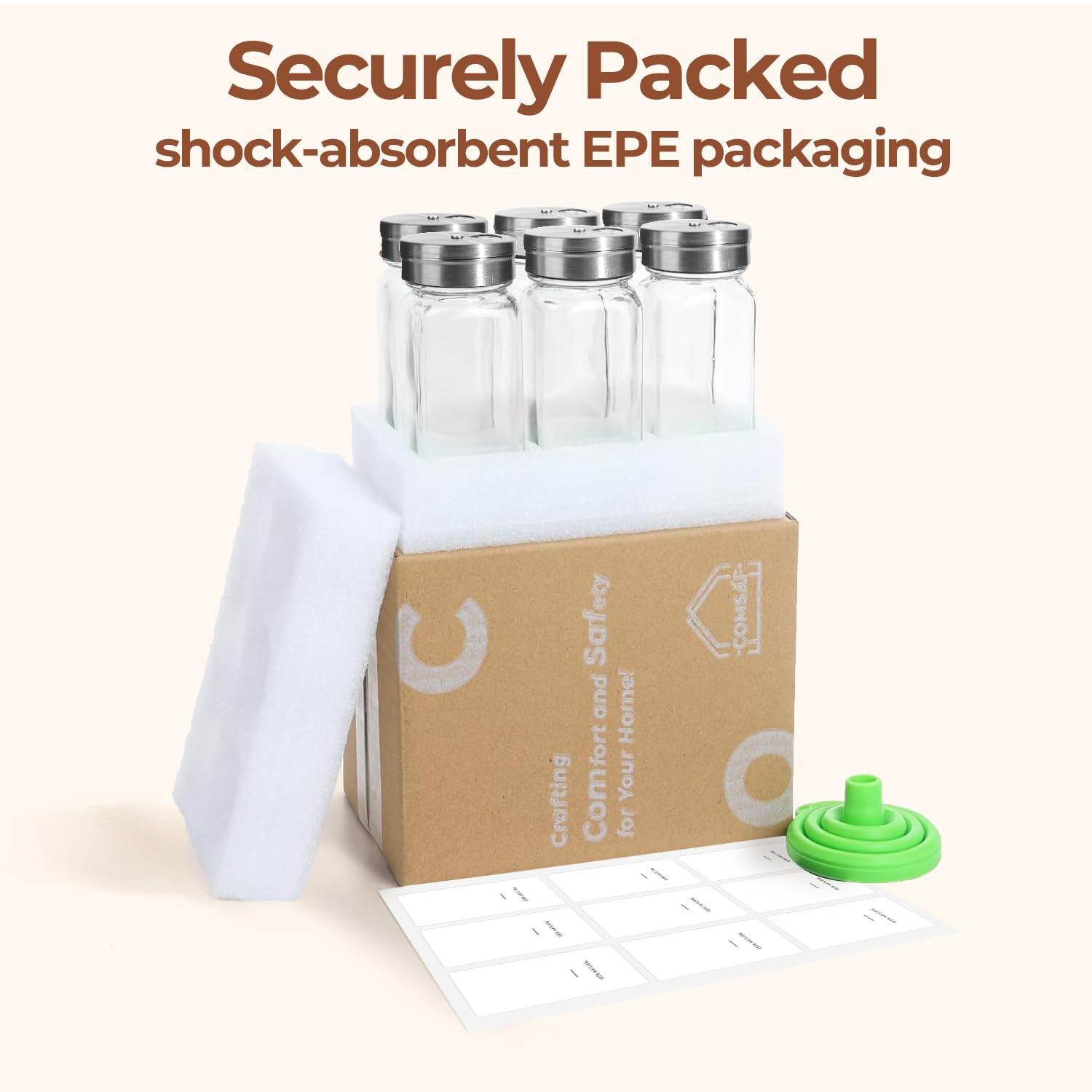 Kit de prueba ComSaf para ampliar la colección de especias.