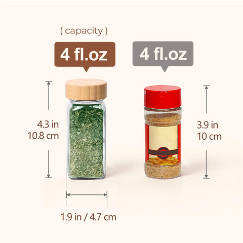 Tapas de bambú ComSaf para cierre natural y frescura.