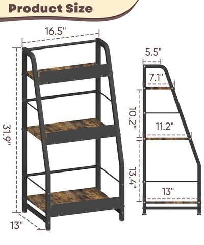 Comzinn estante licor 3 niveles ahorro de espacio ideal en cocina y sala