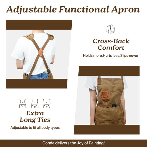 Con diseño multifuncional conda-chef-apron-disenio-multifuncional para varios usos.
