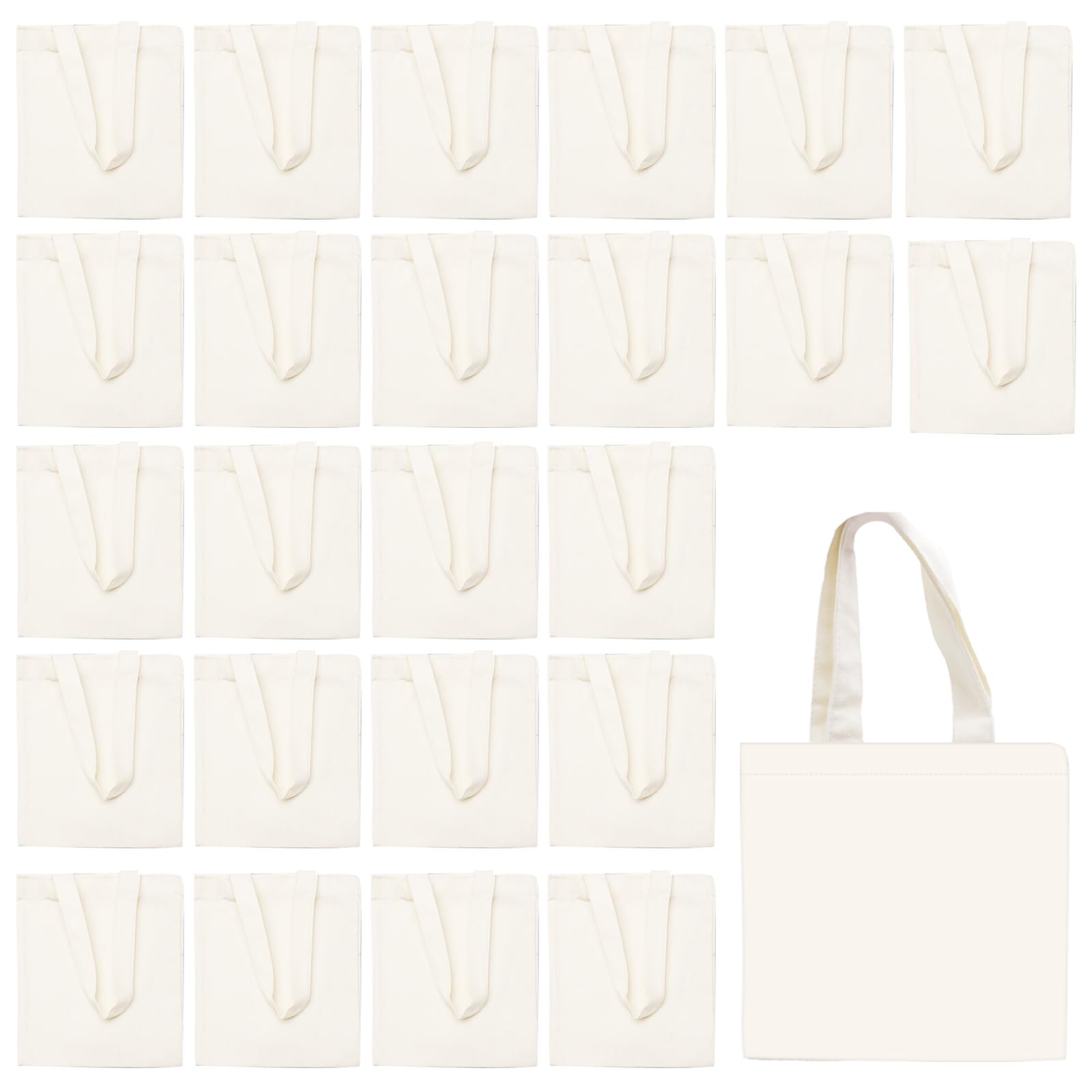 Bolsas tote de CONEHOY en lienzo natural para manualidades y regalos.