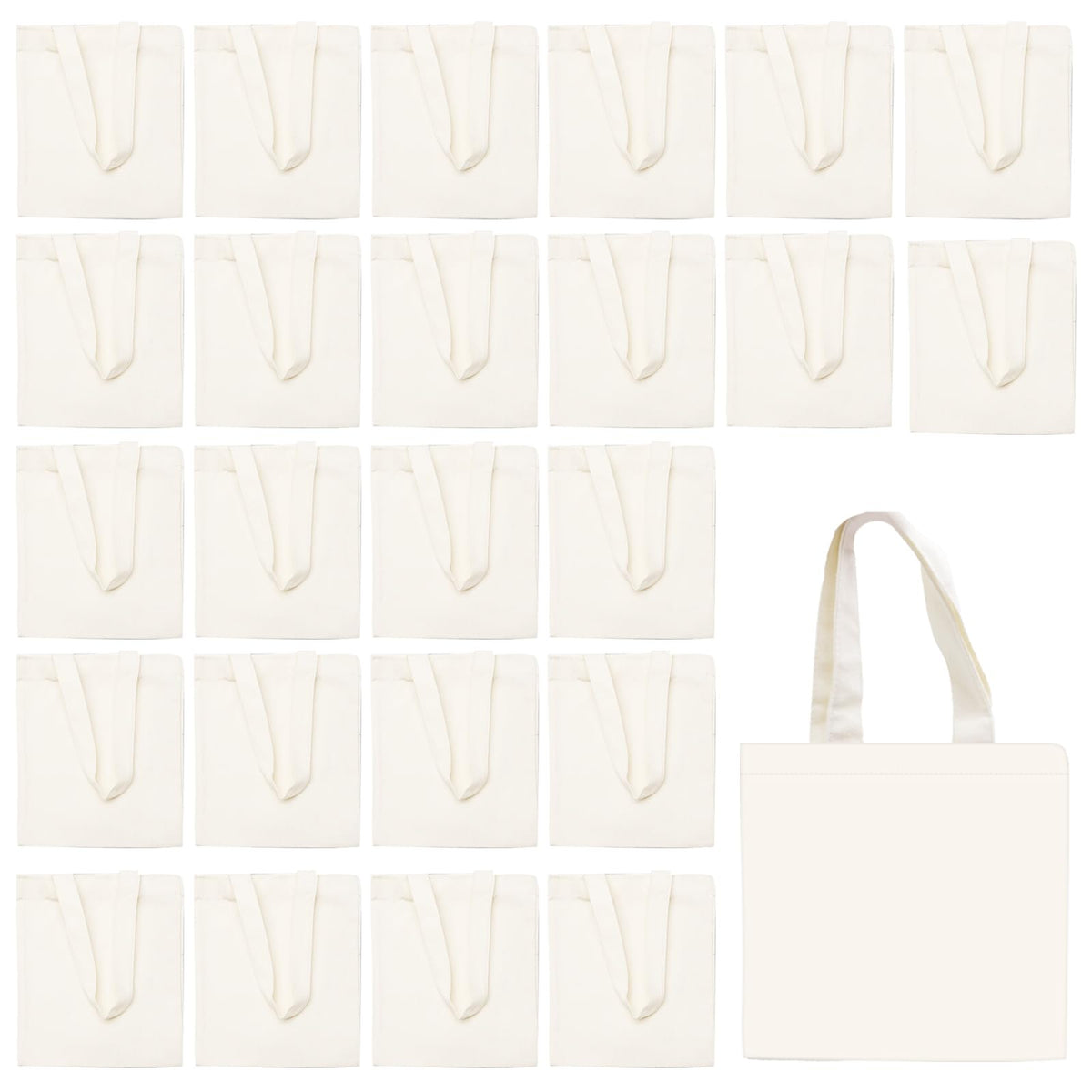 Bolsas tote de CONEHOY en lienzo natural para manualidades y regalos.