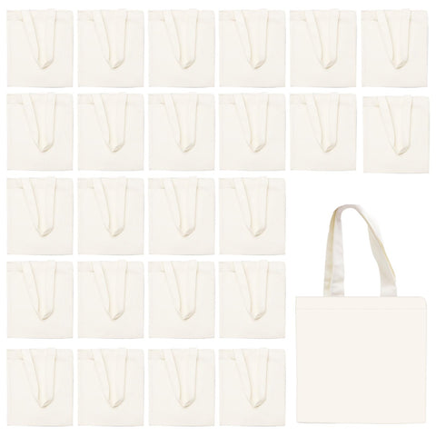 Bolsas tote de CONEHOY en lienzo natural para manualidades y regalos.
