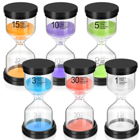 Conowa reloj de arena para decoración y aprendizaje visual