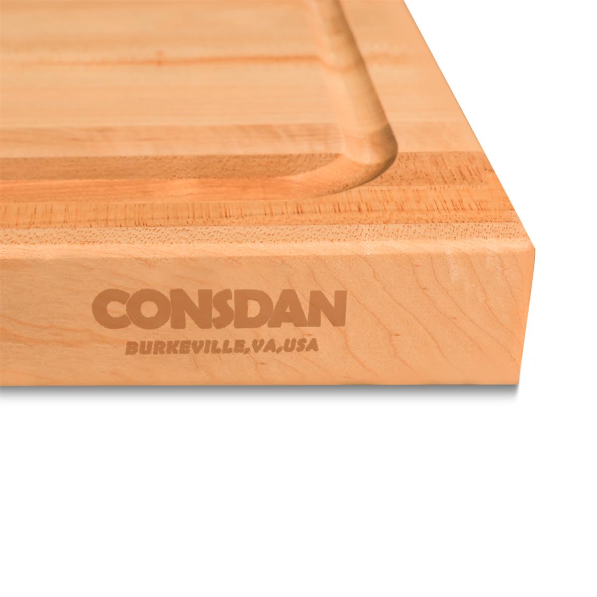 CONSDAN tabla de arce con limpieza fácil y mantenimiento sencillo.