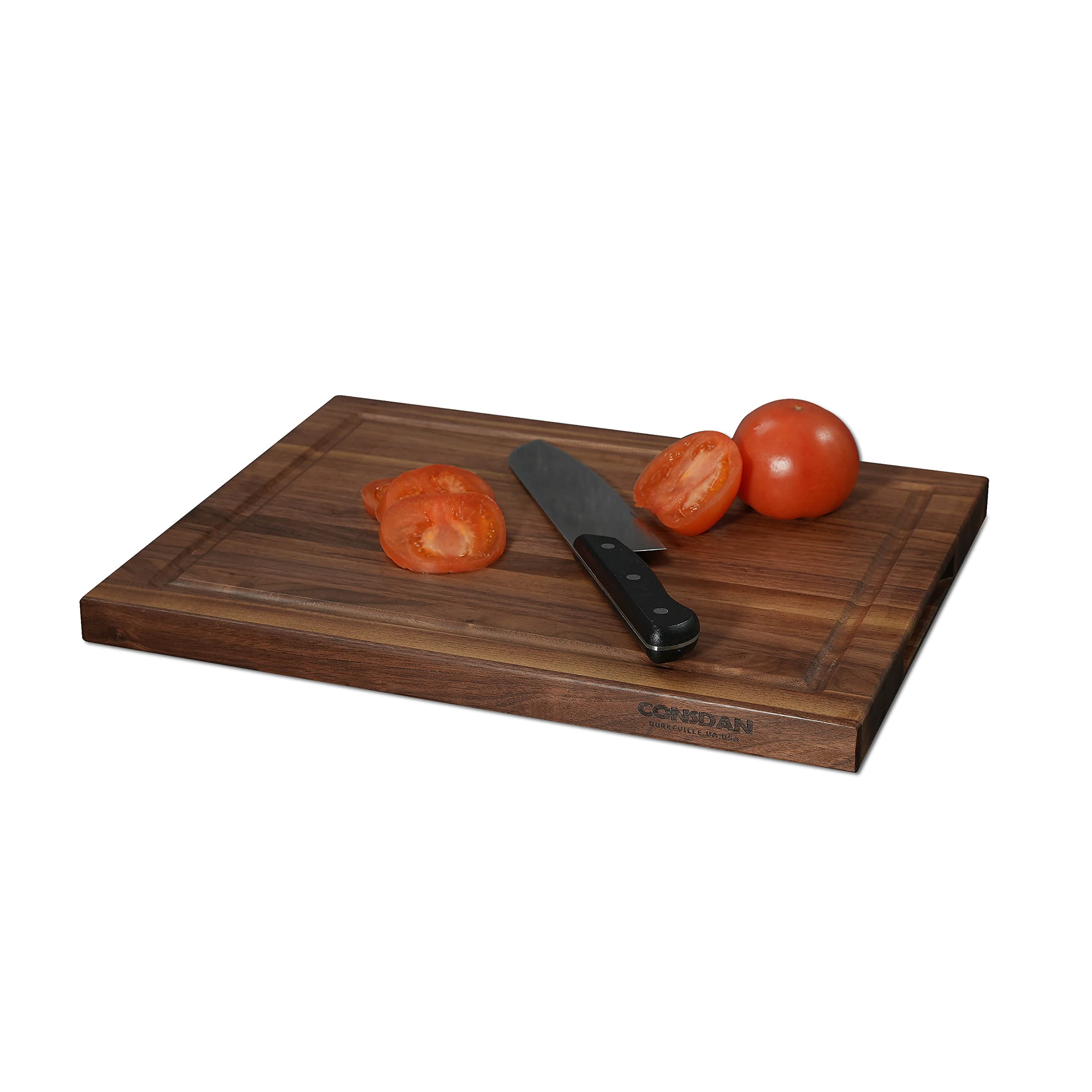 CONSDAN tabla nogal origen estadounidense, dimensiones 16x12, ideal para cocinar