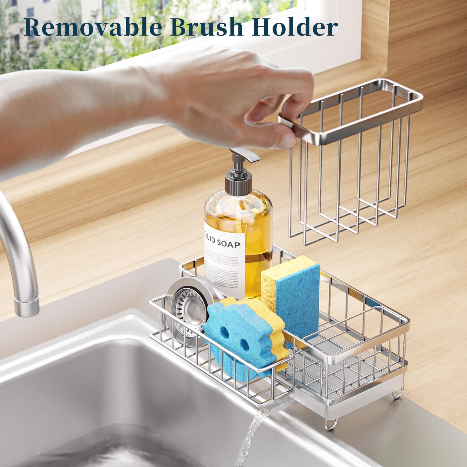 Consumest dispensador de detergente compacto para la encimera