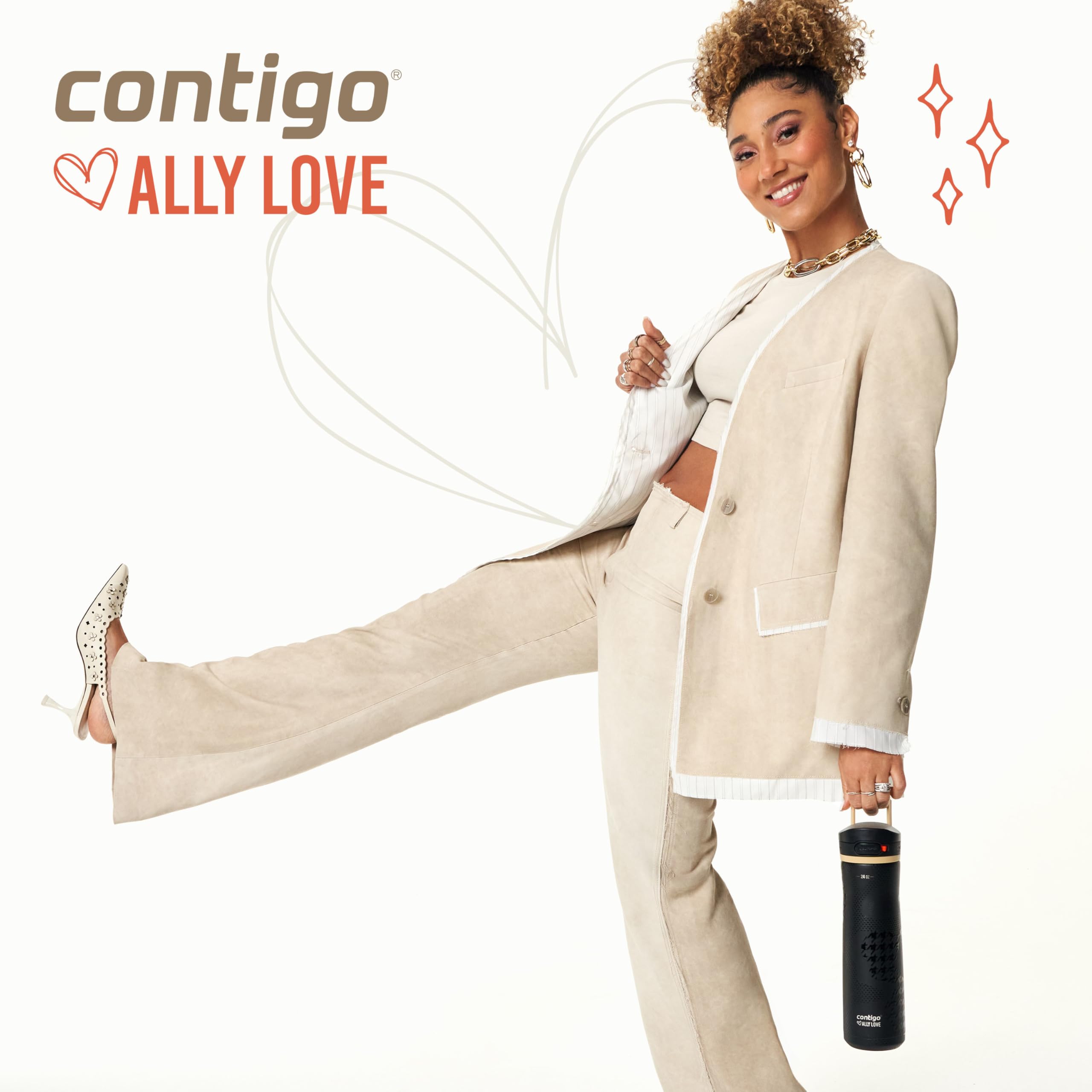 Contigo Jackson Chill 2.0 con tapa AutoPop evita fugas durante el día