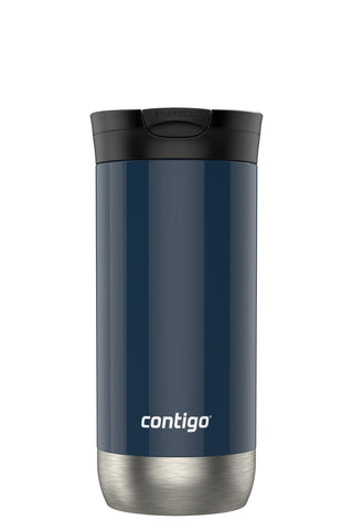 Contigo Byron 2.0, taza de viaje azul arándano, mantiene bebidas calientes o frías durante el día.