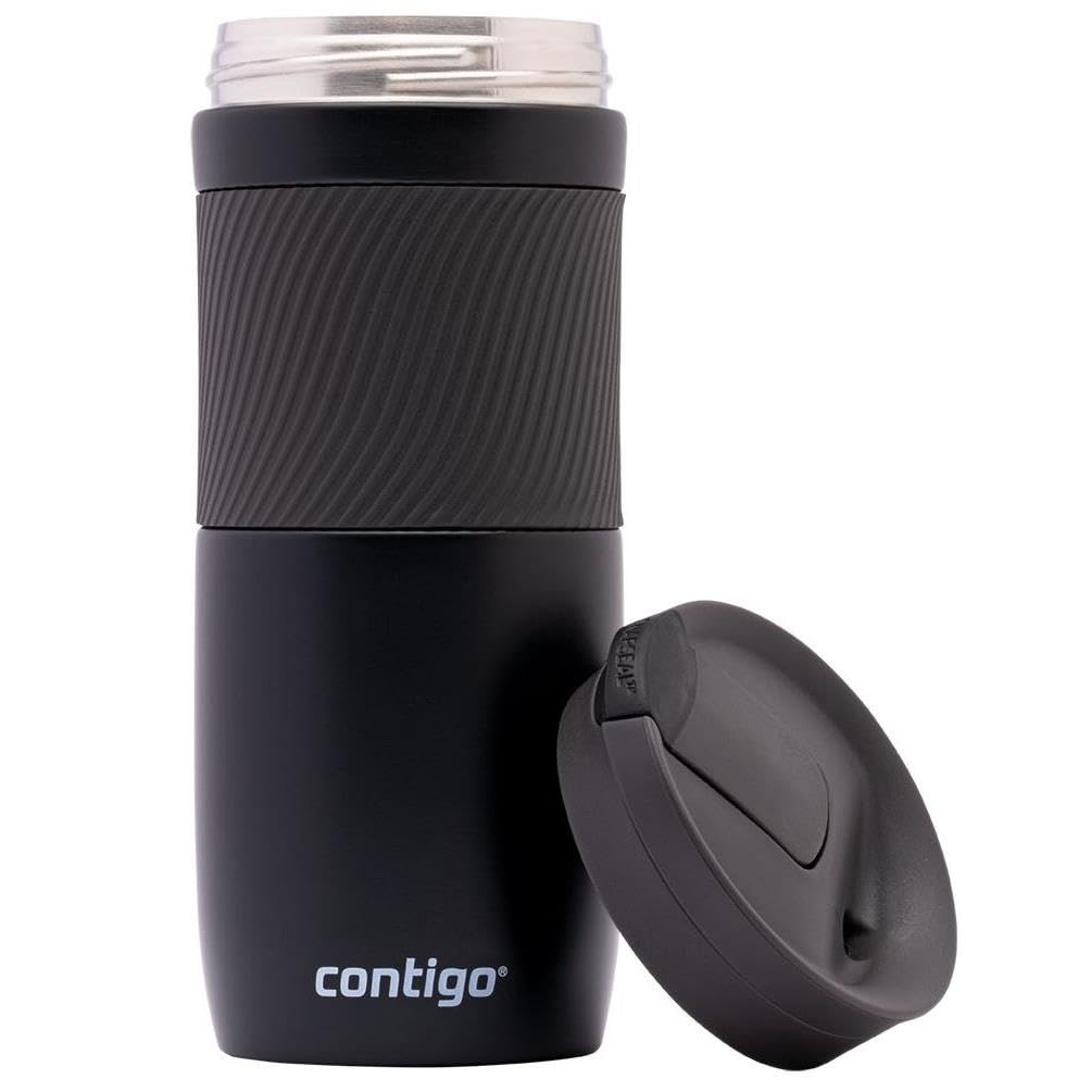 Diseño mate negro de Contigo Byron SnapSeal, elegante y duradero.