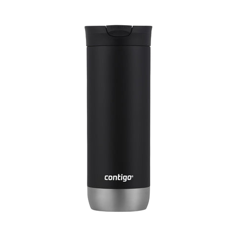 Contigo Huron, tapa antidesbordamiento para evitar derrames al transportar bebidas.