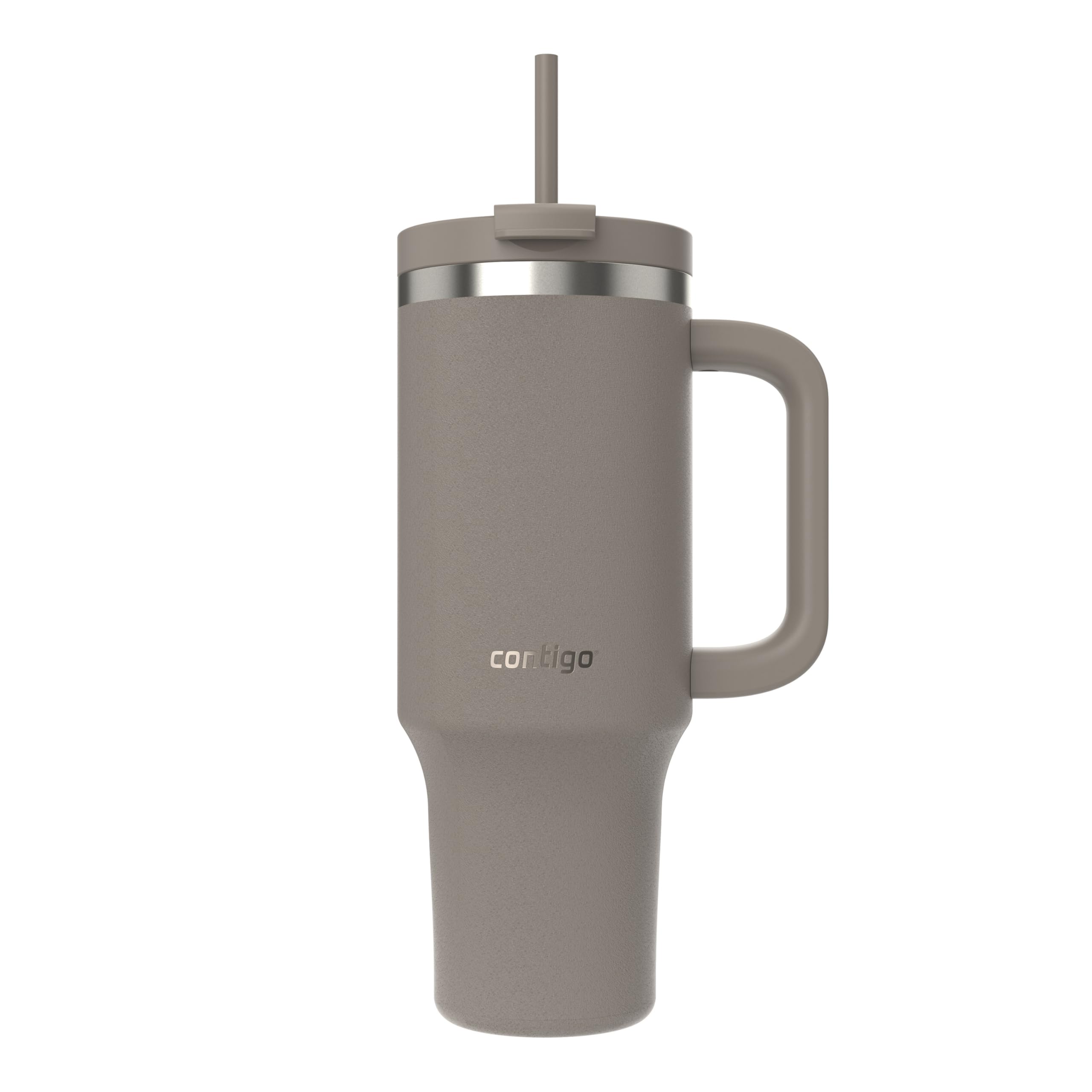 Contigo Streeterville 40oz: vaso de acero inoxidable para bebidas frías todo el día.
