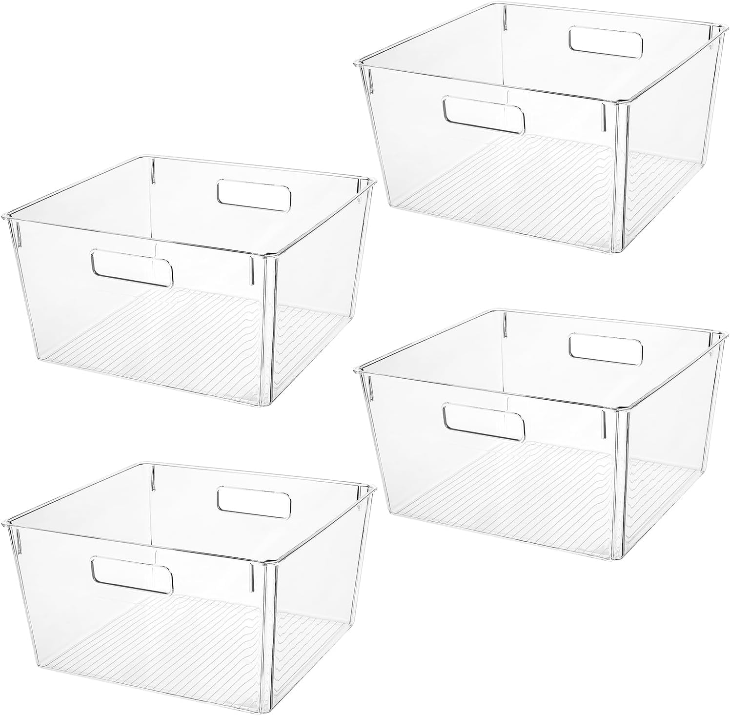 CONTROL KITCHEN cajas de almacenamiento transparentes para cocina, organizan utensilios y evitan desorden.