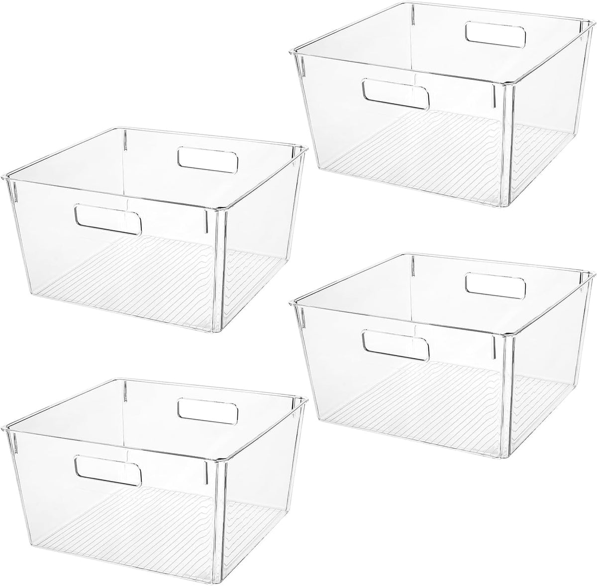 CONTROL KITCHEN cajas de almacenamiento transparentes para cocina, organizan utensilios y evitan desorden.