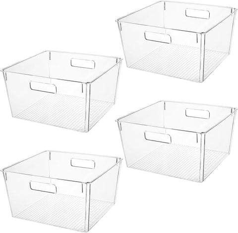 CONTROL KITCHEN cajas de almacenamiento transparentes para cocina, organizan utensilios y evitan desorden.