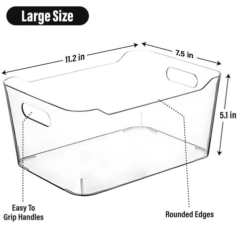 Cajas transparentes CONTROL KITCHEN optimizan la despensa y los armarios.