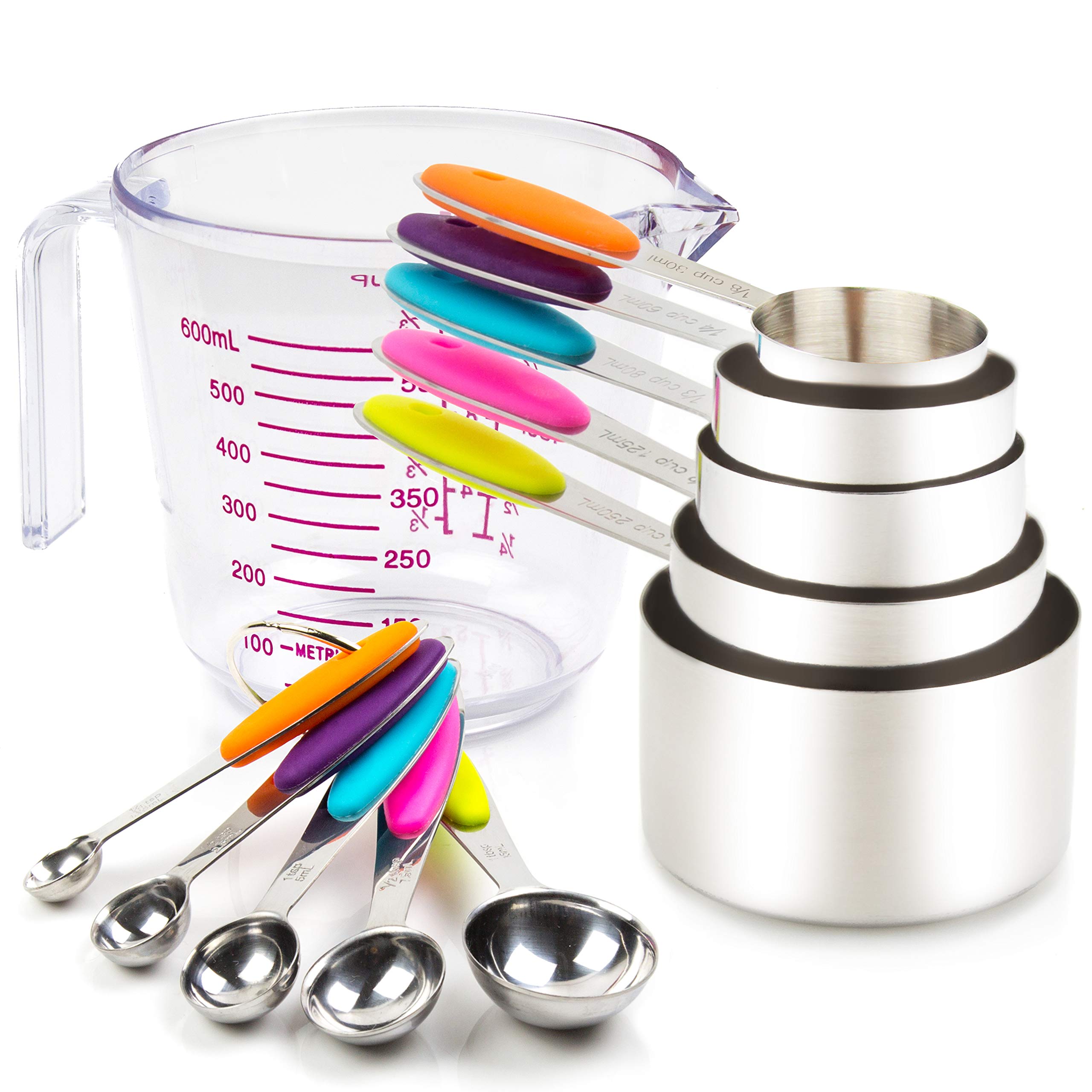 CONTROL KITCHEN juego de medidores 11 piezas para recetas precisas