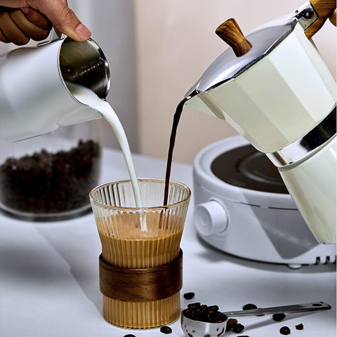 Conyee cafetera moka para café expreso en casa y momentos diarios