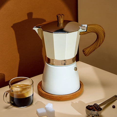 Conyee cafetera moka lavado a mano para preservar aroma