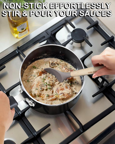 Cazo aluminio Cook N Home 2qt apto para diversas estufas.
