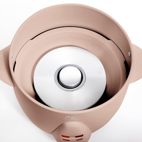 COOK WITH COLOR arrocera 6 tazas diseño compacto para cocinas pequeñas