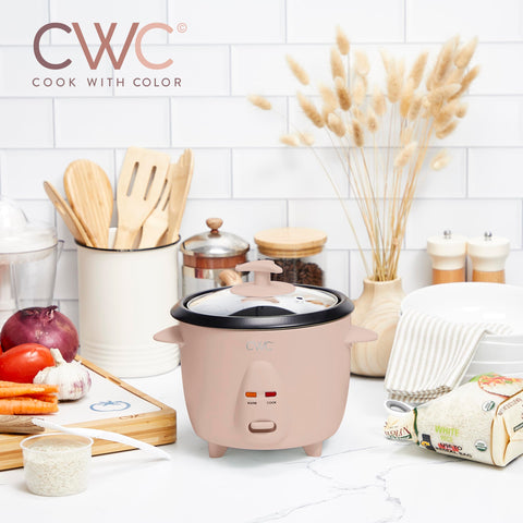 COOK WITH COLOR arrocera 6 tazas para verduras al vapor