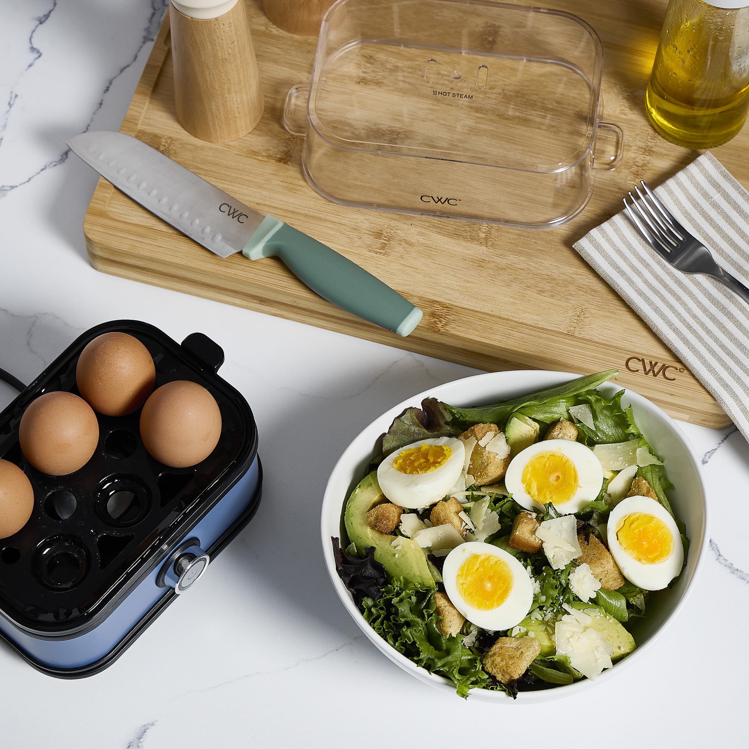 COOK WITH COLOR, cocción rápida de huevos para comidas entre semana.