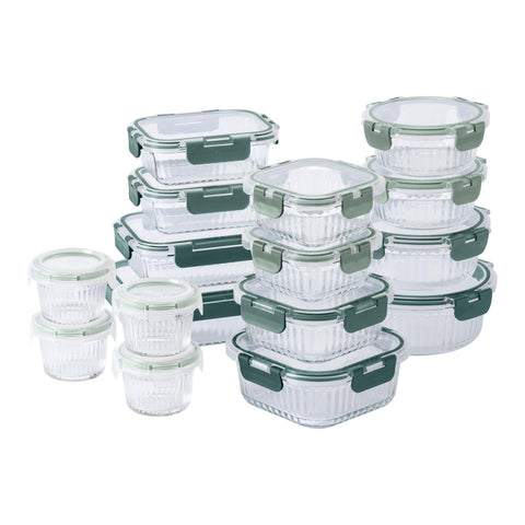 COOK WITH COLOR contenedor rectangular, ideal para porciones y organización en la nevera.