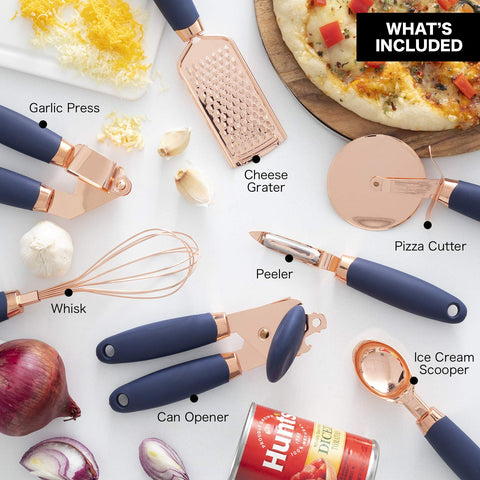 Cuchara para helado COOK WITH COLOR de cobre, porciones uniformes con tacto suave.
