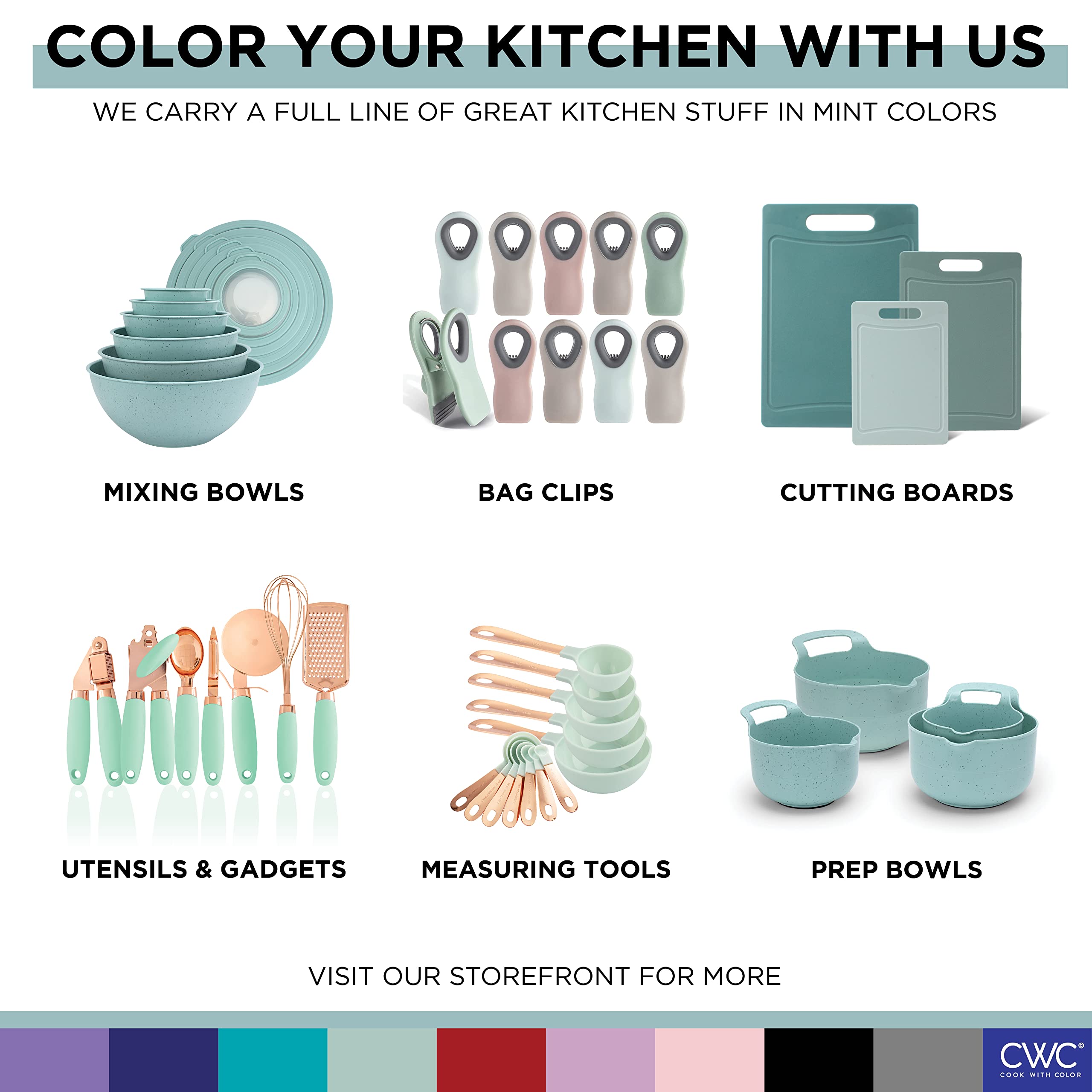 COOK WITH COLOR garantía-satisfaccion-cliente, soporte disponible.