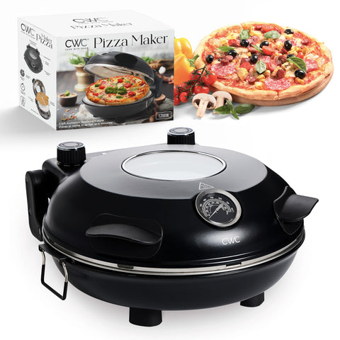Horno Cook With Color para pizza con interior de 32 cm para pizzas de 12 pulgadas.