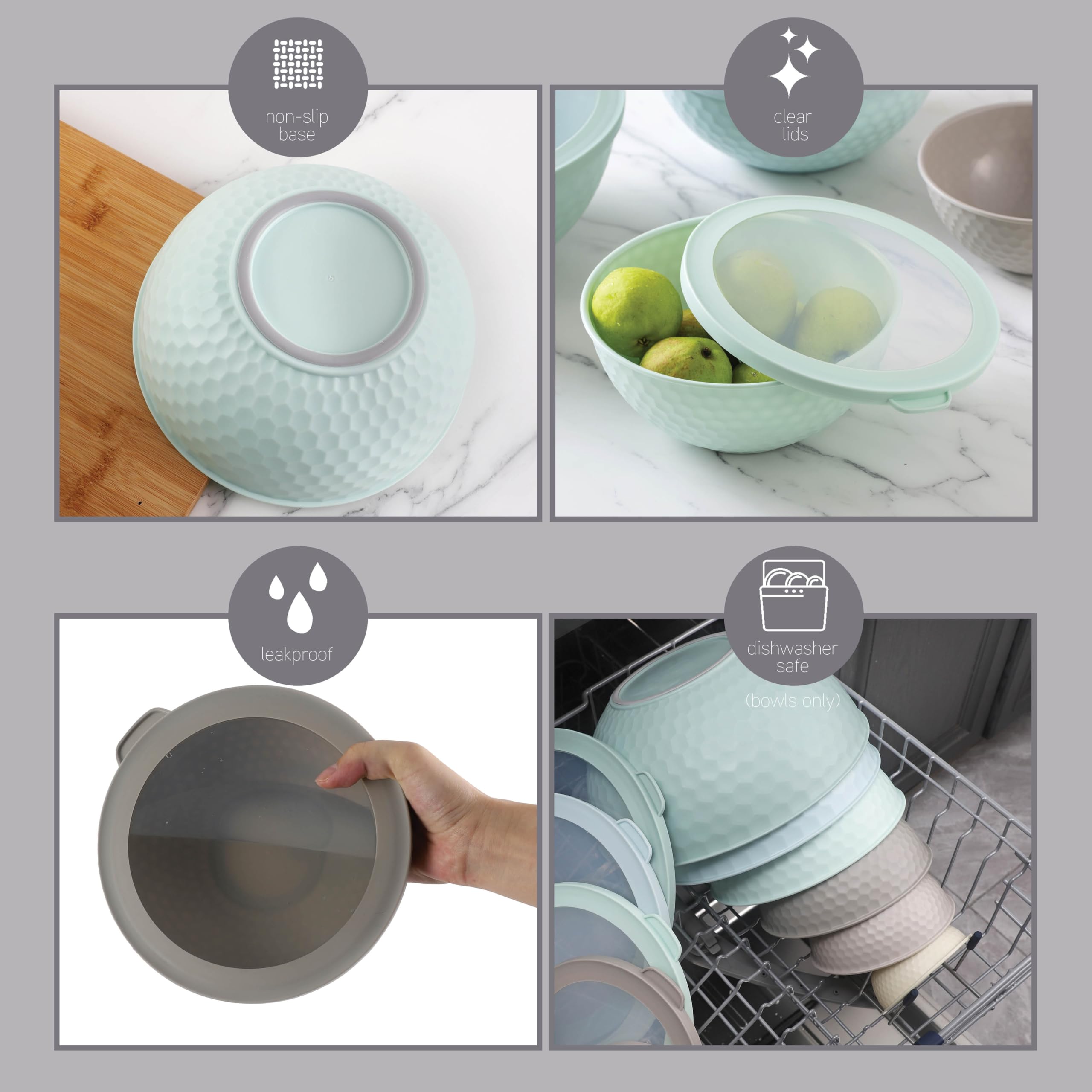 COOK WITH COLOR apto para lavavajillas en estante superior