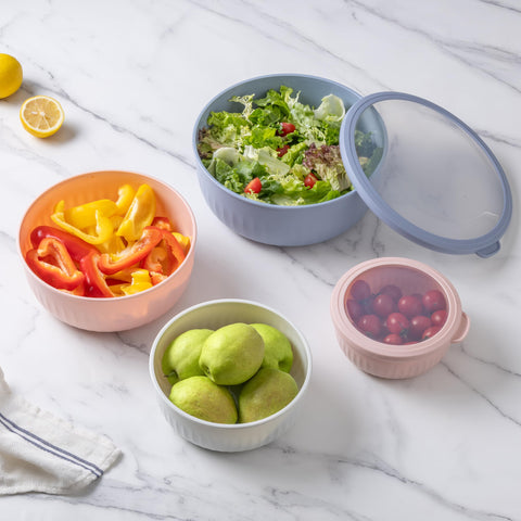 COOK WITH COLOR tazones anidados para almacenamiento compacto y fácil acceso
