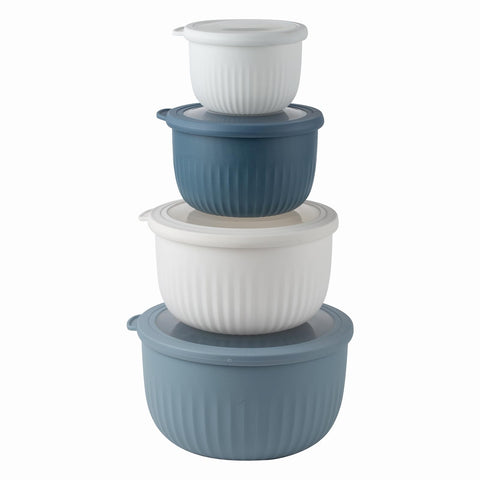 COOK WITH COLOR tazones-preparacion-con-tapas, ideales para mezclar y servir con estilo.