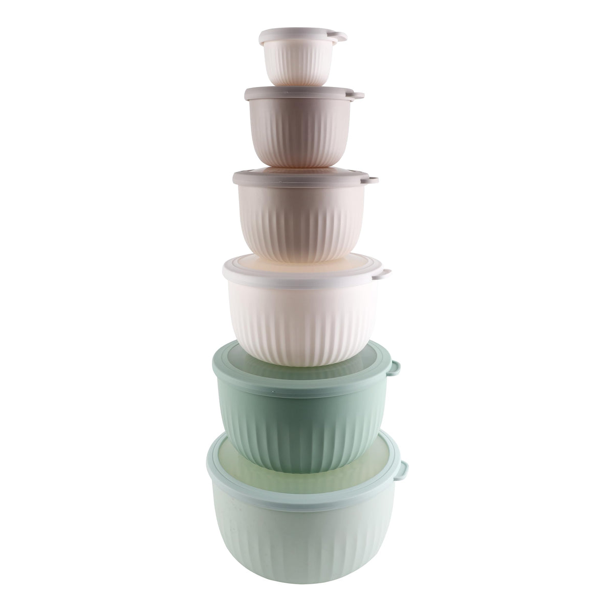 COOK WITH COLOR tazones-preparacion mentas con tapas, ideales para mezclar e medir ingredientes.