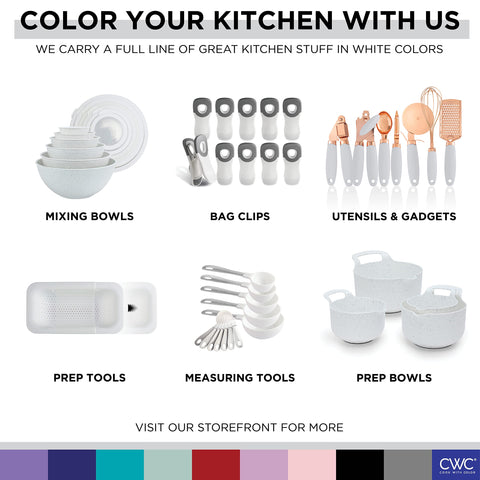 COOK WITH COLOR almacenamiento en refrigerador con tapas seguras
