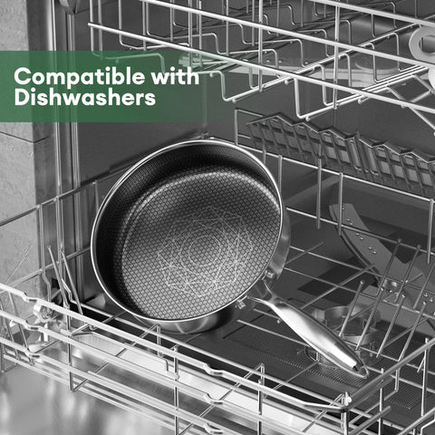 Sartén COOKER KING apta para inducción y horno 500°F para mayor versatilidad.