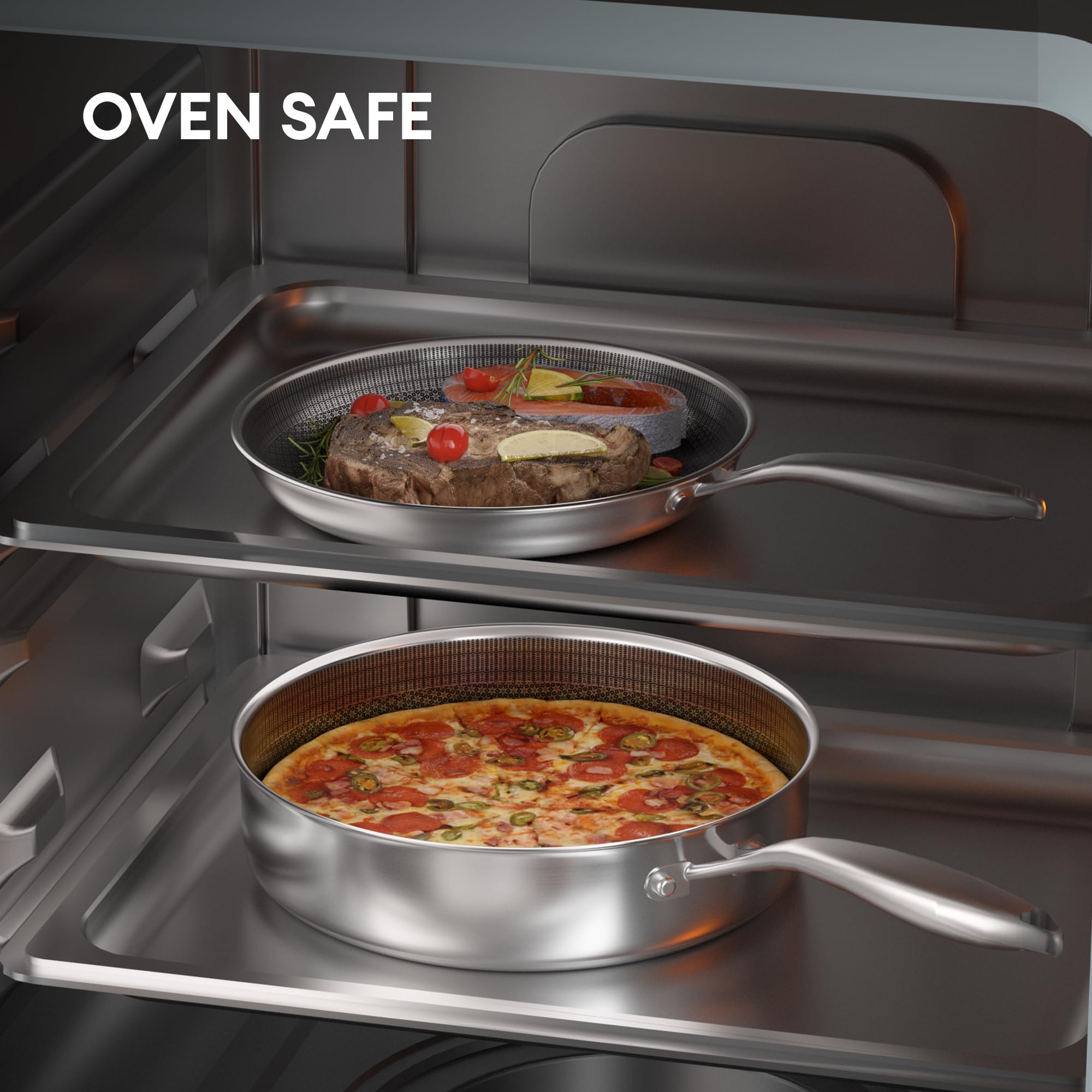 COOKER KING cazuela-5qt-tapa-cristal: olla espaciosa para guisos y cocciones lentas.