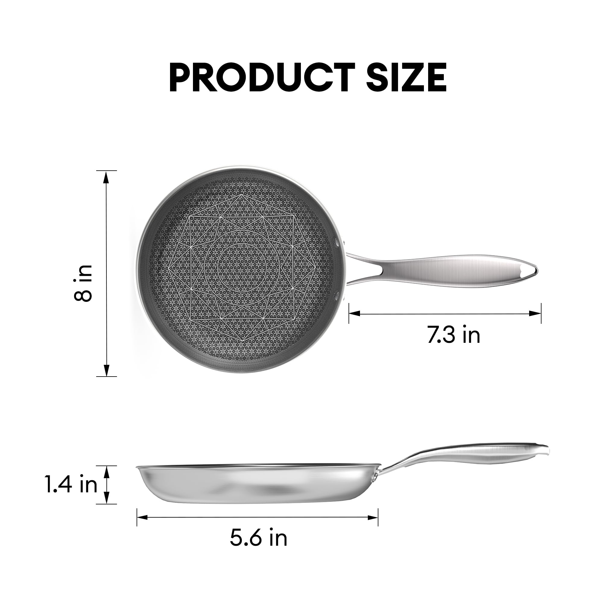 COOKER KING sartén perfecta para omelette y sándwiches en casa.