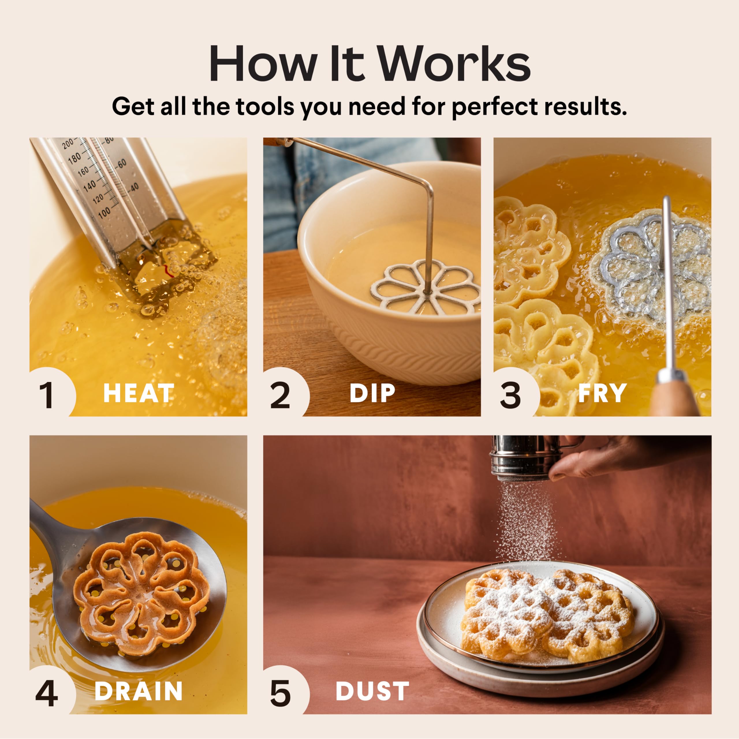 Cooking Gift Set kit-gores-hierro para gofres