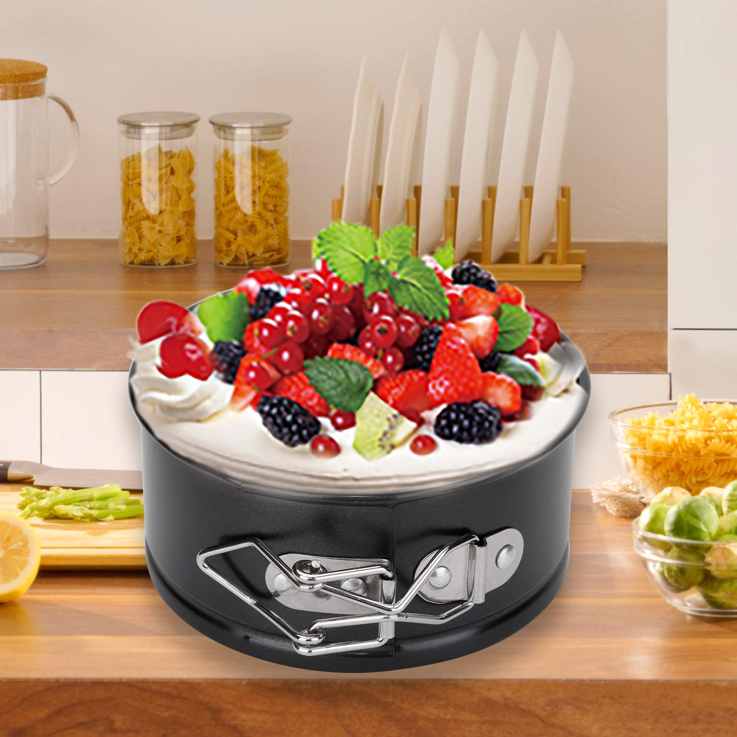 Cookingfunfun canasta de vapor para olla de 3 cuartos, cocina al vapor verduras.