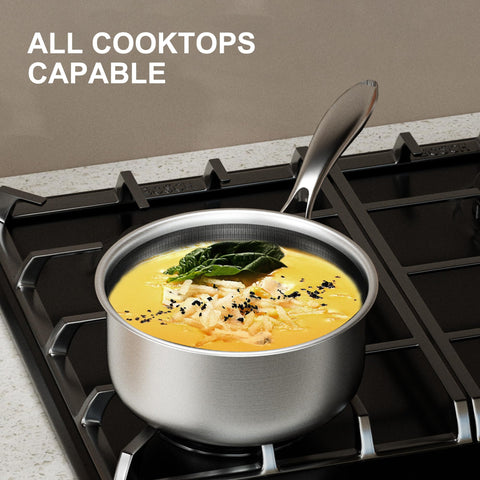 Tapa de vidrio templado COOKER KING permite vigilar el progreso sin perder calor