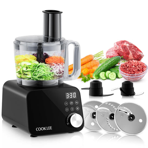 Procesador COOKLEE 600W: vista general para cocinar con facilidad.