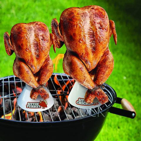 COOK'S CHOICE base cerámica amplia para estabilidad en parrilla u horno
