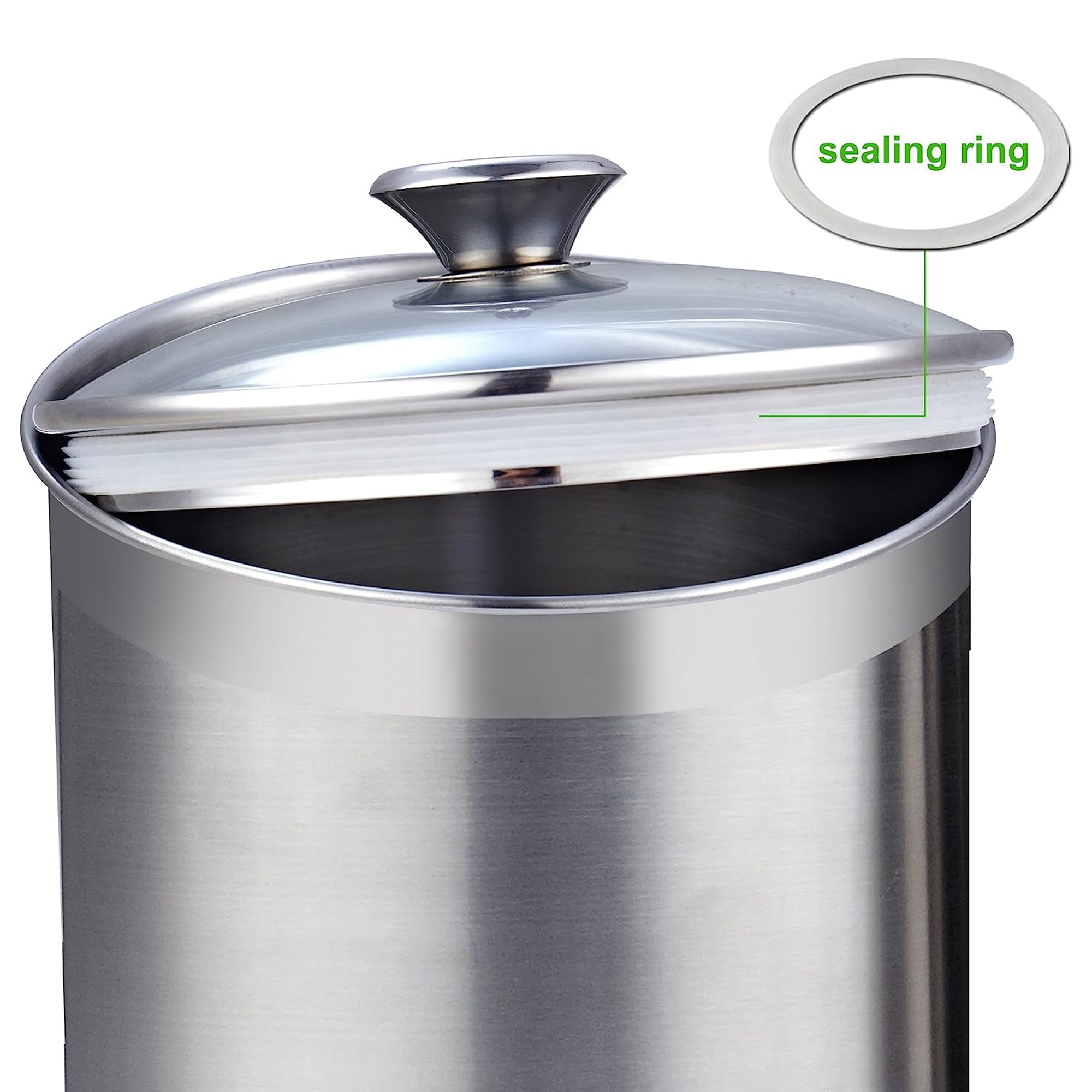 Ideal para café, té, azúcar y harina con frascos Cooks Standard.