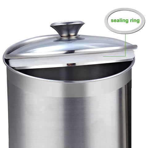 Ideal para café, té, azúcar y harina con frascos Cooks Standard.