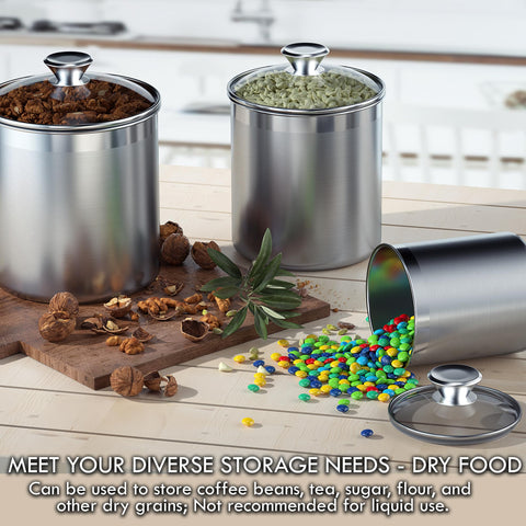 Tapas de vidrio con resistencia al calor y protección contra golpes.