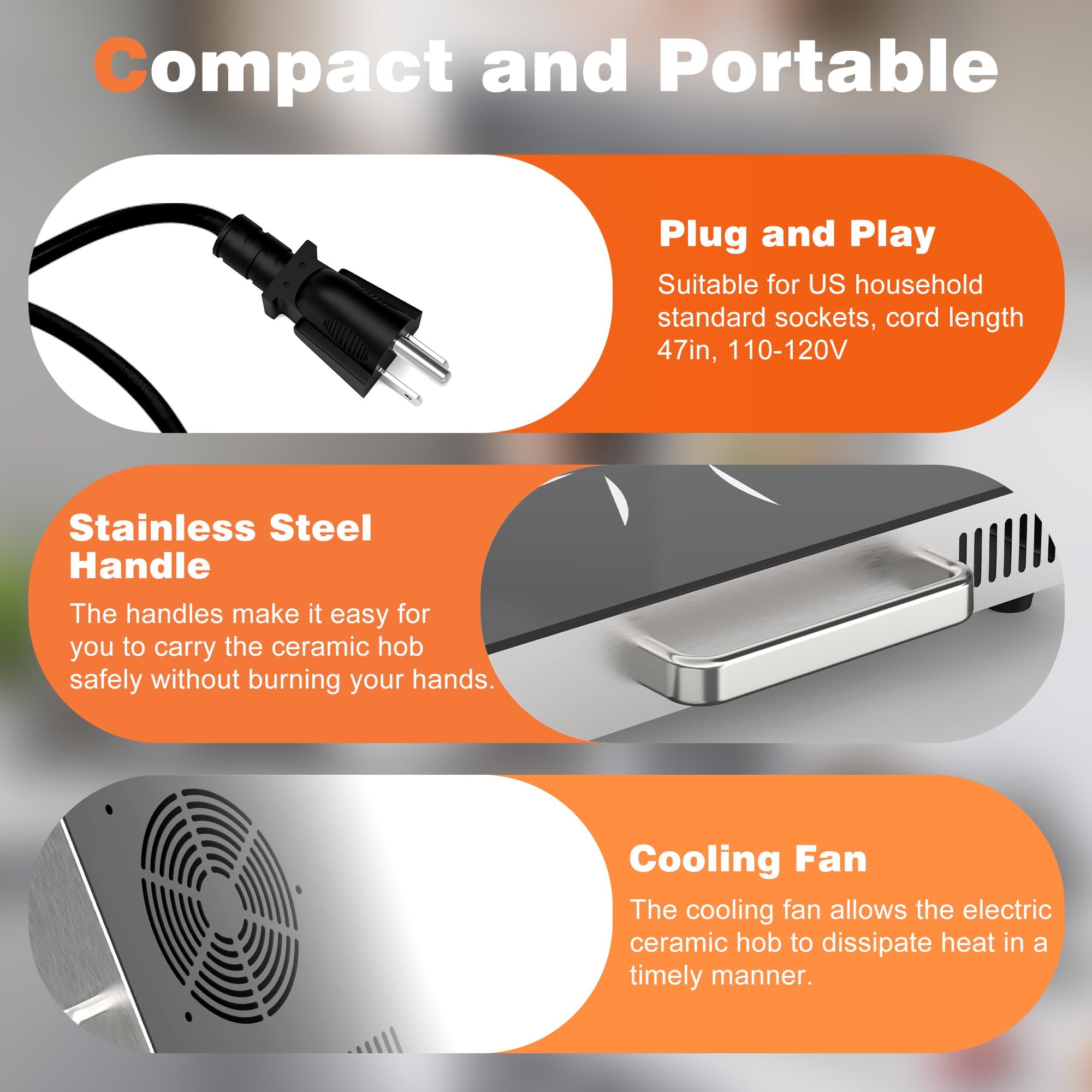 Cooksir: formato portátil de 24 pulgadas para uso doméstico y viaje.